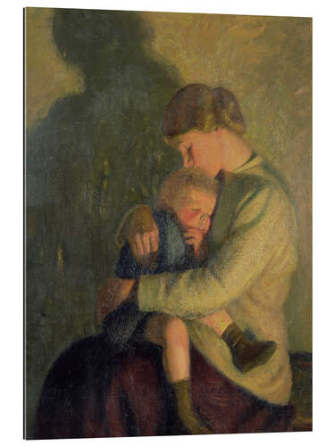 Gallery print Mother and Child: Candlelight