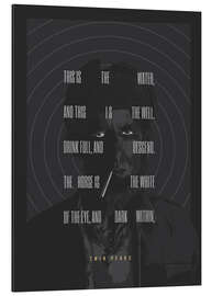 Magnettafel Twin peaks