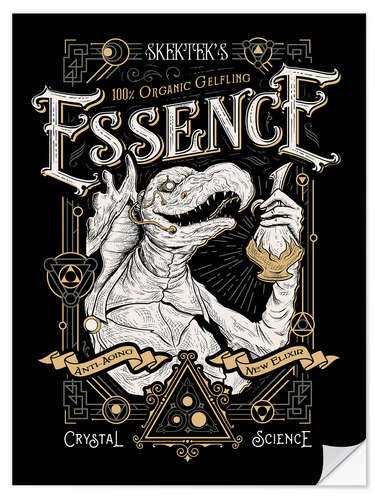 Selvklebende plakat The Dark Crystal Essence Elixir