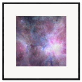 Impression artistique encadrée The Purple Density Of The Universe