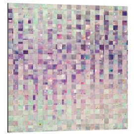 Aluminium print Purple And Pink Galaxy Pattern