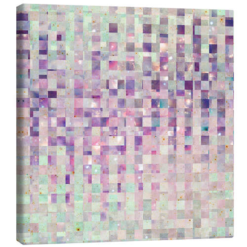 Canvas print Purple And Pink Galaxy Pattern