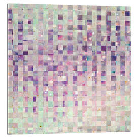 Tableau en plexi-alu Purple And Pink Galaxy Pattern