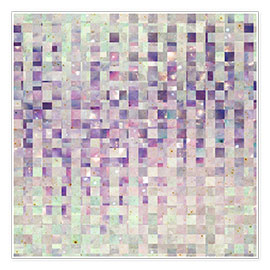 Wall print Purple And Pink Galaxy Pattern - Barruf