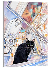 Gallery Print Katze in der Eremitage, Kunstmuseum in Saint-Petersburg