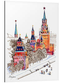 Magnettafel Kreml, Roter Platz, Moskau