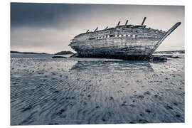 Stampa su PVC Shipwreck in Donegal