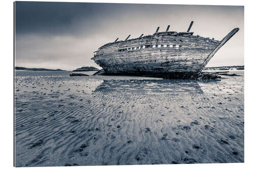 Gallery print Shipwreck in Donegal