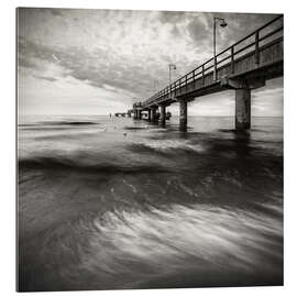 Galleritryk Sea Bridge with Seagulls / II