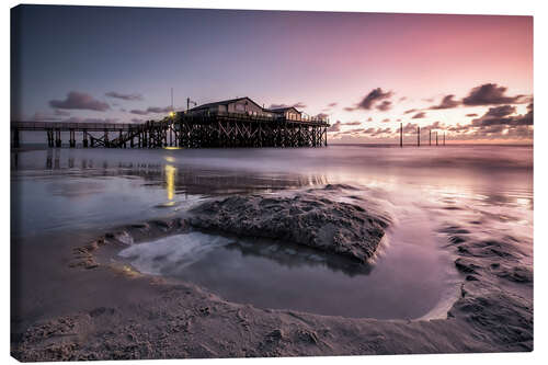 Quadro em tela Sankt Peter-Ording / North Sea I