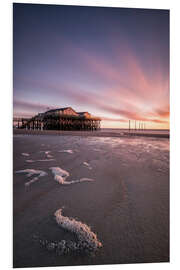 Foam board print Sankt Peter-Ording / North Sea