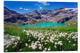 Akrylbilde Lake in the High Tauern National Park, Austria