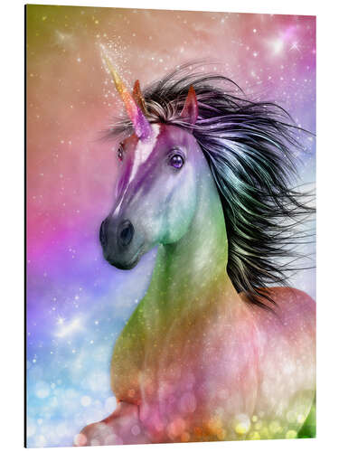 Aluminiumtavla Unicorn - Be Authentic