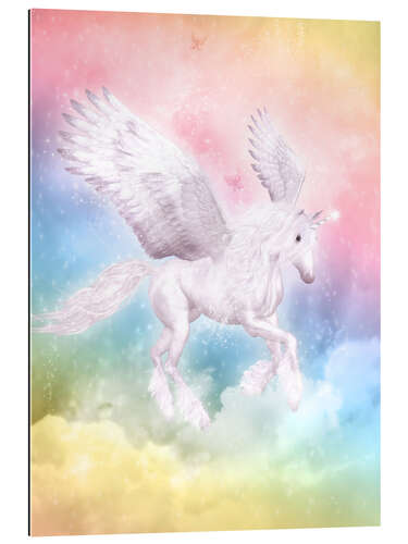 Gallery Print Einhorn Pegasus, große Träume