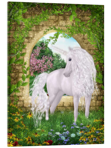 Quadro em acrílico Unicorn - Oasis of Calmness