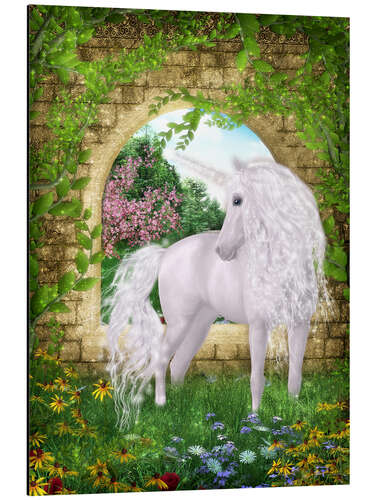 Cuadro de aluminio Unicorn - Oasis of Calmness