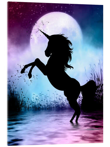 Acrylic print Unicorn Magic