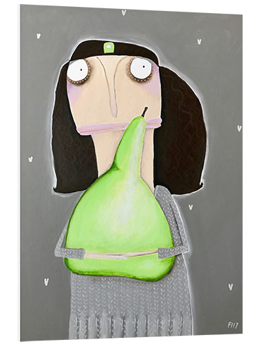 PVC print Edna Pitschatzek Would Prefer to Keep the Pear