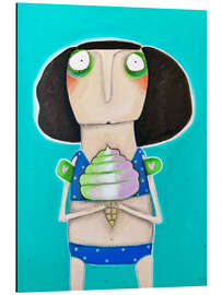 Magnettafel Magdalena Kubitzar im neuen Bikini