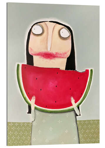 Galleriprint Helena Vogelpohl With a Fresh Melon