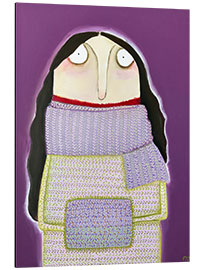 Cuadro de aluminio Hedi Maksrath was too long in the knitting class