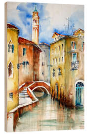 Hout print  Venice 