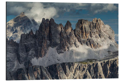 Alubild Croda da Lago - Dolomiten