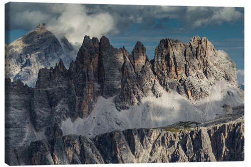 Lærredsbillede Croda da Lago - Dolomites