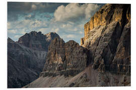 Tableau en PVC Tofane - Dolomites