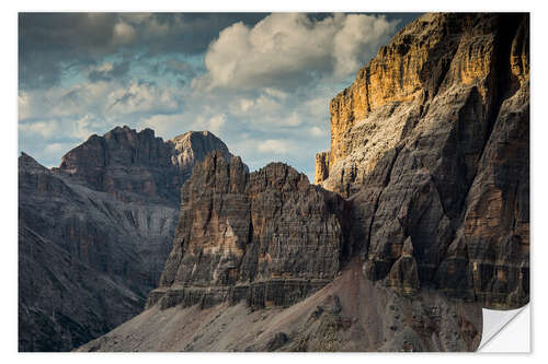 Vinilo para la pared Tofane - Dolomites