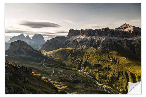 Sisustustarra Pordoi Pass - Dolomites