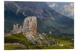 Quadro em PVC Cinque Torri - Dolomites