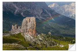 Sticker mural Cinque Torri - Dolomites