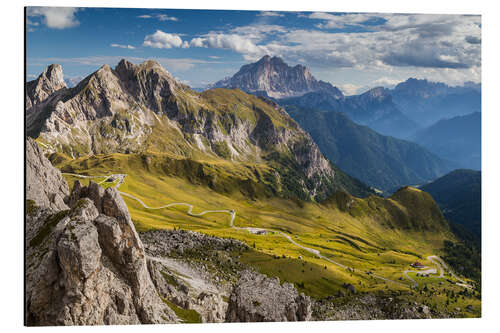 Aluminium print Giau Pass - Dolomites