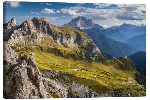 Canvas print Giau Pass - Dolomites