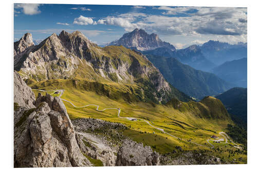 Tableau en PVC Col de Giau - Dolomites