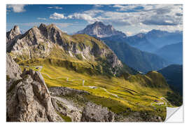 Sticker mural Col de Giau - Dolomites