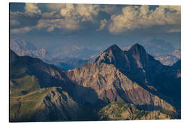 Aluminium print Dolomites - Col Margherita