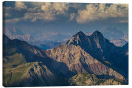 Stampa su tela Dolomites - Col Margherita