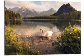 Gallery print Mountain Lake at Sunset