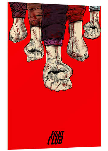 Tableau en PVC Fight Club