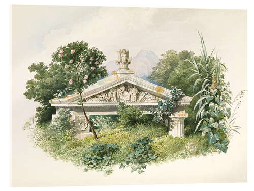 Quadro em acrílico An Overgrown Doric Building