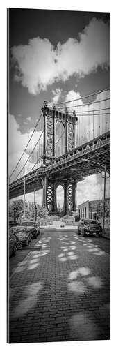 Obraz na aluminium NEW YORK CITY Manhattan Bridge Panorama