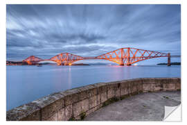 Wandsticker Edinburgh Forth Bridge