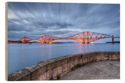 Hout print Edinburgh Forth Bridge
