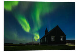 Magnettafel Polarlichter