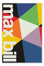 Poster  Modernismo svizzero (Max Bill) - THE USUAL DESIGNERS