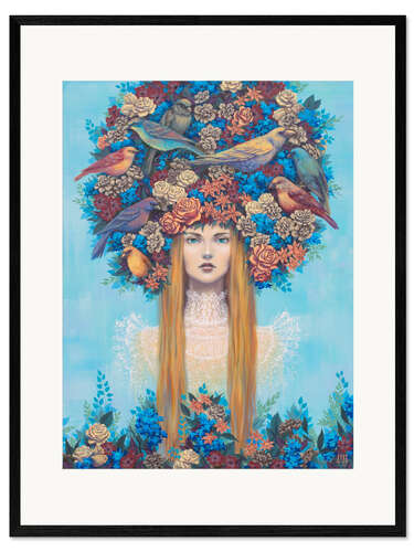 Framed art print Roost