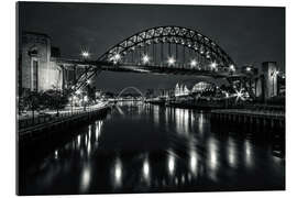 Tableau en plexi-alu Tyne Bridge