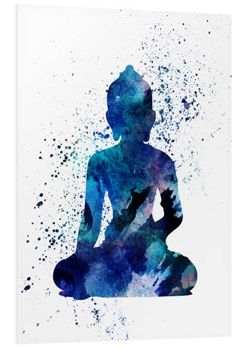 PVC-tavla Blue Buddha